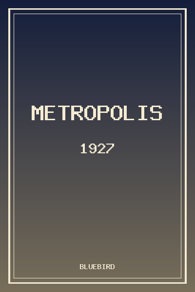 Affiche de Metropolis